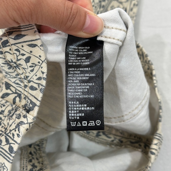 FREE PEOPLE MODERN FEMME NOVELTY MACADAMIA COMBO MINI SKIRT - Picture 8 of 12